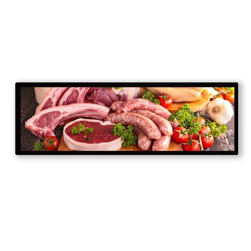 37.8 Inch LCD Bar Display Double Face Screen Manufacturer