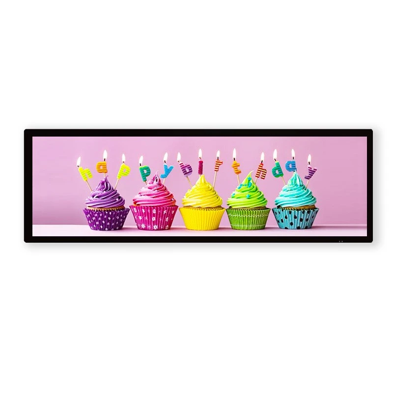 43.9 Inch LCD Bar Display Double Face Screen Manufacturer