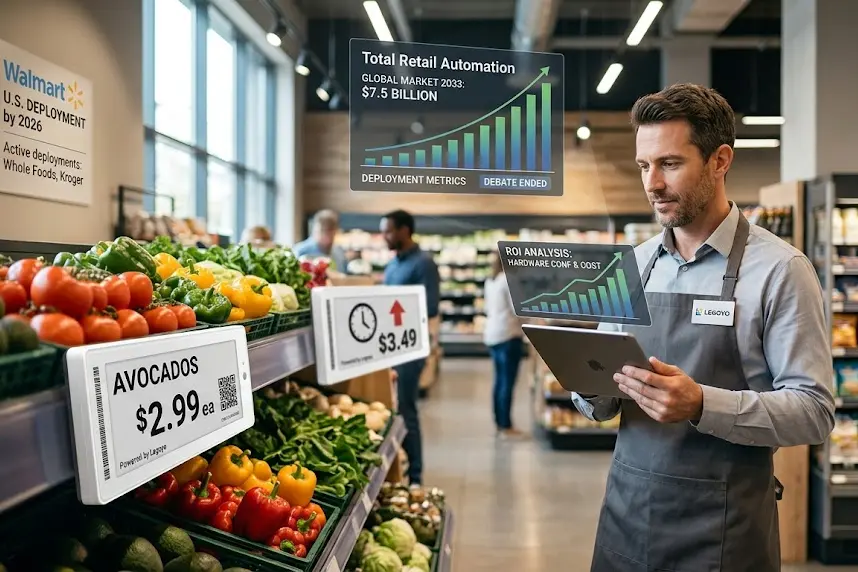 Electronic Shelf Labels: Litšenyehelo tsa 'Nete, Ke Mang ea li Sebelisang, le...