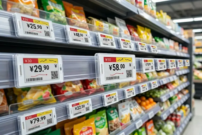 Likhamphani tse Hloahloa tsa Electronic Shelf Label ka 2025: Papiso e Tšepaha...