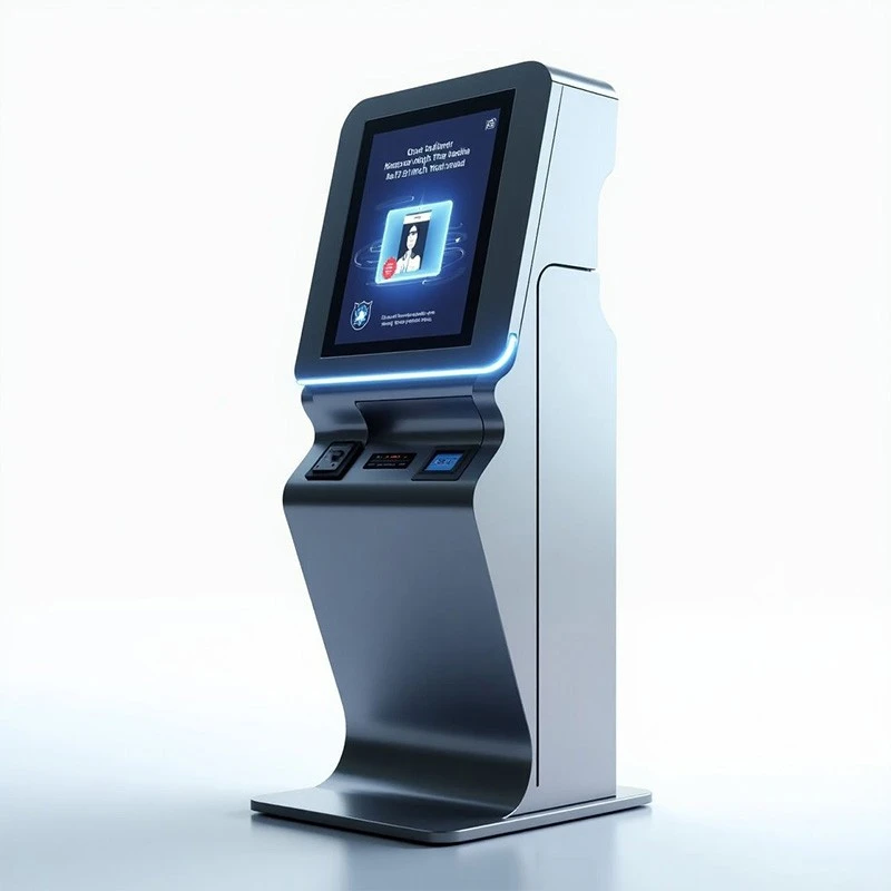 -Service Ticketing Interactive Kiosk Display