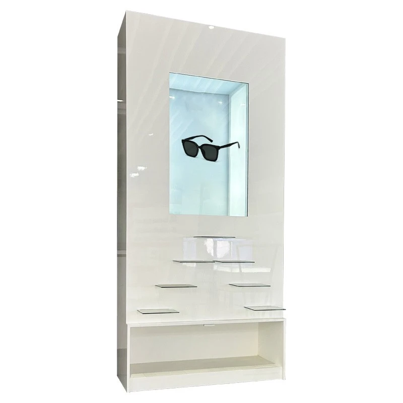 42 X 23 Inch Transparent Screen Wood Display with Transparent Screen